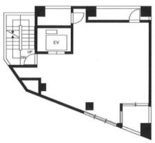 西新宿甲州ビル基準階図面