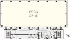 大崎ウィズタワー基準階図面