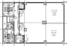 ＣＴ四ツ橋ビル基準階間取り図