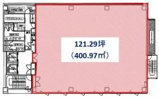 グラスシティ後楽基準階間取り図