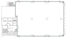  芝５２０ビル基準階間取り図