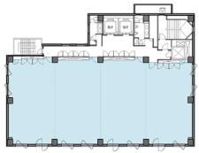 芝公園電気ビルディング基準階図面