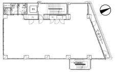 三田東宝ビル基準階図面