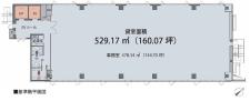 JRE銀座一丁目イーストビル基準階図面
