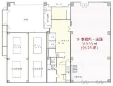 レナ新大宮ビル１階間取り図