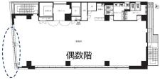 ＶＯＲＴ東京八重洲ｍａｘｉｍ基準階間取り図