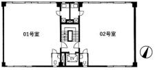 Ｂ・Ｆビル基準階図面