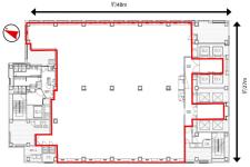東京フロントテラス基準階図面
