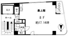 天台ビル8階