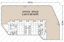 赤坂インターシティAIR基準階図面