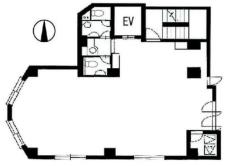 三田レオマビル基準階図面