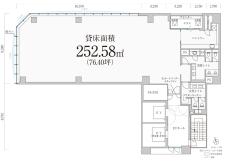 ＰＭＯ八丁堀Ⅴ基準階図面