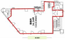 BIC赤坂ビル基準階図面