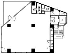 TOHMA高田馬場ビル基準階図面