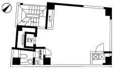西新宿水間ビル基準階図面
