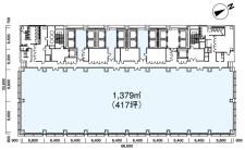 丸の内北口ビルディング基準階図面