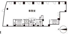 いちご半蔵門ビル基準階間取り図