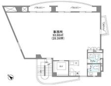 NBC飯田橋ビル基準階図面