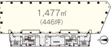 大崎ブライトコア基準階図面