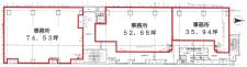 西大寺スクエア基準階間取り図