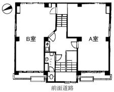 新宿酒販会館基準階図面