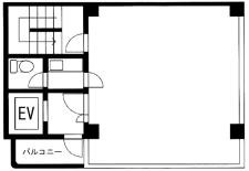 秋葉原槇町ビル基準階図面