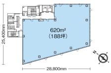 ニッセイ永田町ビル基準階図面