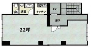 龍苑ビル基準階図面