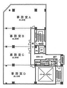 テツタニビル間取り図