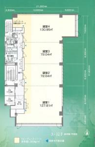小池ビル基準階間取り図