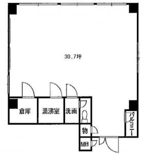 基準階間取り図