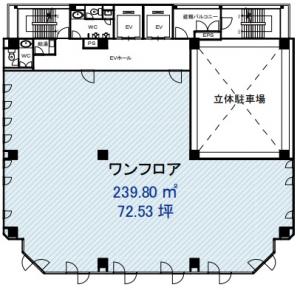 ＮＬＣ新大阪ビル基準階図面