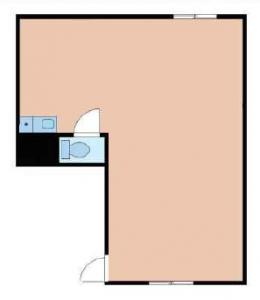 ＴＡＫＡＫＩビル（タカキビル）３階間取り図