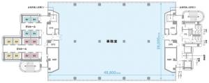 ブリーゼタワー基準階間取り図