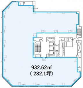 淡路町ダイビル基準階図面