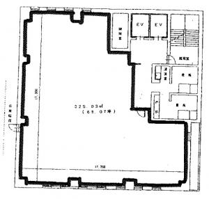 尼信天満橋ビル９階間取り図