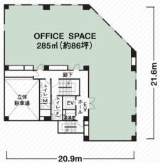 第44興和ビル基準階図面