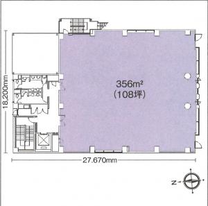 ニッセイ江坂セントラルビル間取り図