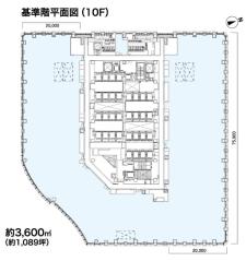 丸の内パークビルディング基準階図面