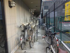 サンシャイン戸川ビル駐輪スペース