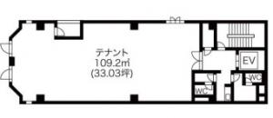 四ツ橋鴻池ビル基準階図面