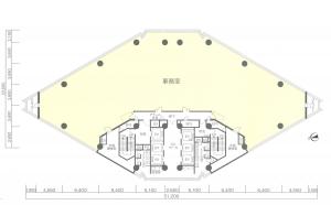 パシフィックマークス西梅田ビル間取り図