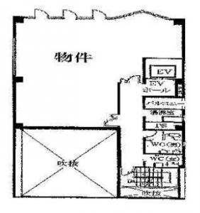 瀬戸松ビル基準階間取り図