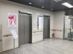 日新建物船場ビル　1階エレベーター