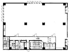 ワイダ本町ビル基準階図面