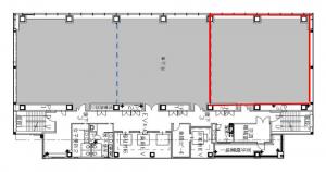 オンテックス難波ビル基準階間取り図