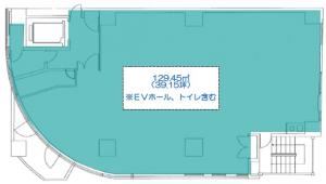 ストライプ京阪谷町ビル基準階図面