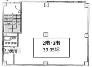 梶川ビル基準階図面