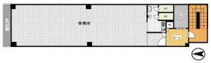Ｕ２Ｂ　ＢＬＤＧ基準階間取り図