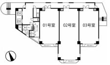 INOビル‐大崎基準階図面